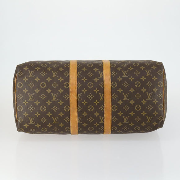 LOUIS VUITTON Monogram Keepall 50 Boston Bag M41426 LV Auth 163003