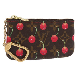 LOUIS VUITTON Monogram Cherry Pochette Cles Coin Purse M95042 LV Auth 163006V