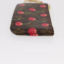 LOUIS VUITTON Monogram Cherry Pochette Cles Coin Purse M95042 LV Auth 163006V-3