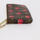 LOUIS VUITTON Monogram Cherry Pochette Cles Coin Purse M95042 LV Auth 163006V-4