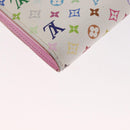 LOUIS VUITTON Monogram Multicolor Portefeuille Sarah Wallet M93745 Auth 163012-15