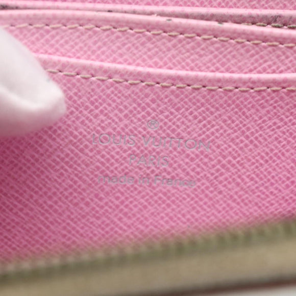 LOUIS VUITTON Monogram Multicolor Zippy Coin Purse White M93741 LV Auth 163014