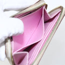 LOUIS VUITTON Monogram Multicolor Zippy Coin Purse White M93741 LV Auth 163014-18