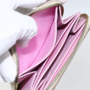 LOUIS VUITTON Monogram Multicolor Zippy Coin Purse White M93741 LV Auth 163014-20