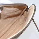 GUCCI GG Supreme Shoulder Bag PVC Beige Gold 89 02 068 Auth 163026-17