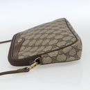 GUCCI GG Supreme Shoulder Bag PVC Beige Gold 89 02 068 Auth 163026-4