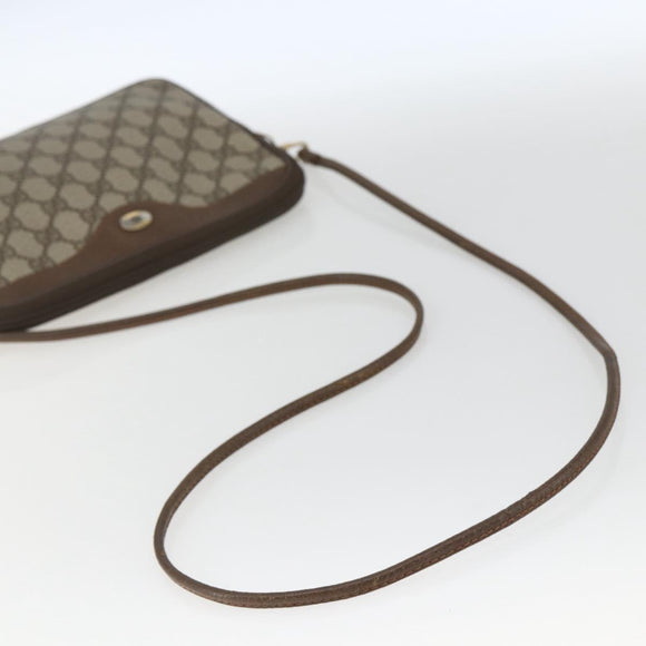 GUCCI GG Supreme Shoulder Bag PVC Beige Gold 89 02 068 Auth 163026