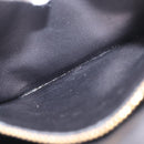 PRADA Hand Bag Safiano leather 2way Blue Gold Auth 163032-11