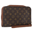 LOUIS VUITTON Monogram Orsay Clutch Bag M51790 LV Auth 163037-1