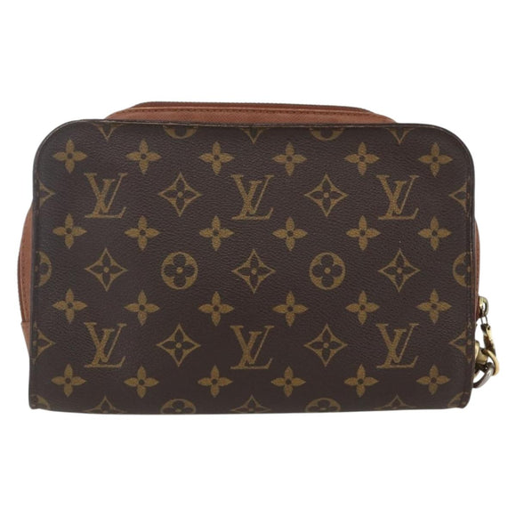 LOUIS VUITTON Monogram Orsay Clutch Bag M51790 LV Auth 163037