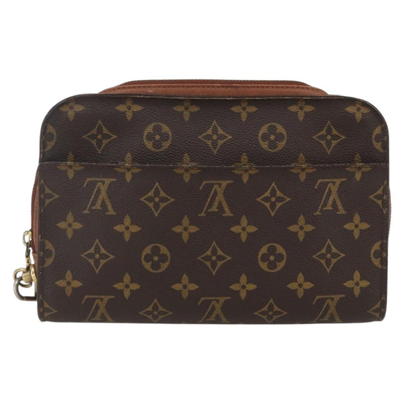 LOUIS VUITTON Monogram Orsay Clutch Bag M51790 LV Auth 163037