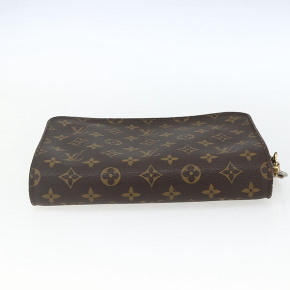 LOUIS VUITTON Monogram Orsay Clutch Bag M51790 LV Auth 163037