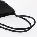 PRADA Shoulder Bag Nylon Black Silver Auth 163038-7