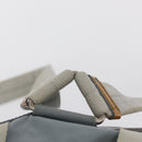 PRADA Backpack Nylon Light Blue Silver Auth 163044-15