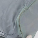PRADA Backpack Nylon Light Blue Silver Auth 163044-19