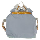 PRADA Backpack Nylon Light Blue Silver Auth 163044-2