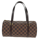LOUIS VUITTON Damier Ebene Papillon 30 Hand Bag N51303 LV Auth 163047V-13
