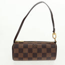 LOUIS VUITTON Damier Ebene Papillon 30 Hand Bag N51303 LV Auth 163047V-21