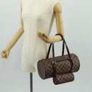 LOUIS VUITTON Damier Ebene Papillon 30 Hand Bag N51303 LV Auth 163047V-25