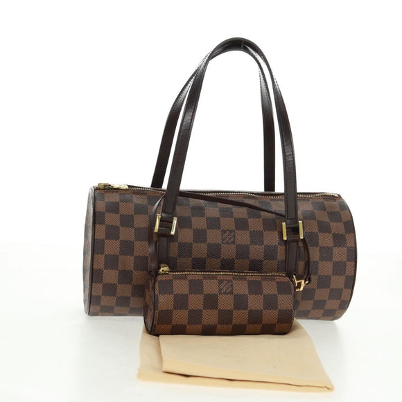 LOUIS VUITTON Damier Ebene Papillon 30 Hand Bag N51303 LV Auth 163047V