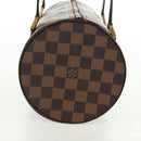 LOUIS VUITTON Damier Ebene Papillon 30 Hand Bag N51303 LV Auth 163047V-3