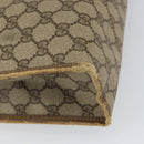 GUCCI GG Supreme Web Sherry Line Tote Bag PVC Beige Red 89 02 997 Auth 163056-16