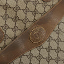 GUCCI GG Supreme Web Sherry Line Tote Bag PVC Beige Red 89 02 997 Auth 163056-17