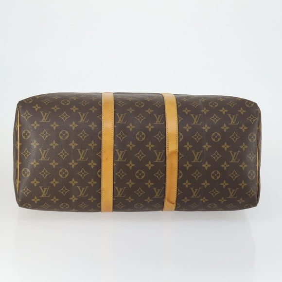 LOUIS VUITTON Monogram Keepall 50 Boston Bag M41426 LV Auth 163059