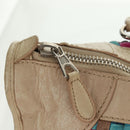 BALENCIAGA Giant Work Hand Bag Leather Multicolor Silver 173080 Auth 163060V-19