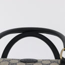 GUCCI GG Supreme Boston Bag PVC Navy Gold 002 39 6842 Auth 163068-8