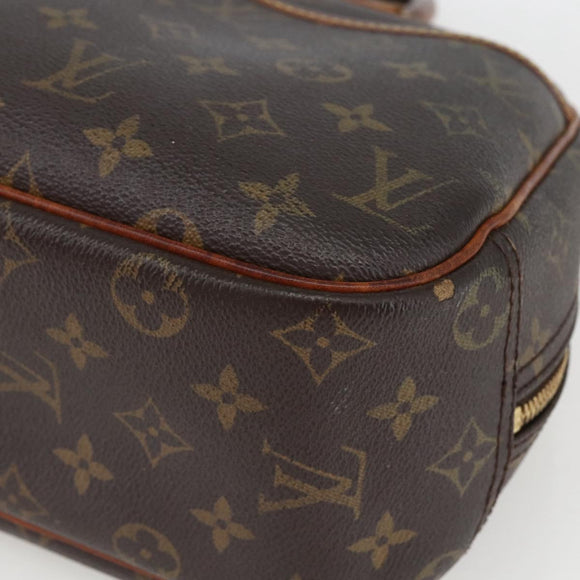 LOUIS VUITTON Monogram Trouville Hand Bag M42228 LV Auth 163069