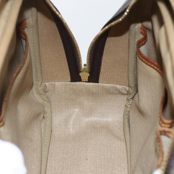 LOUIS VUITTON Monogram Trouville Hand Bag M42228 LV Auth 163069