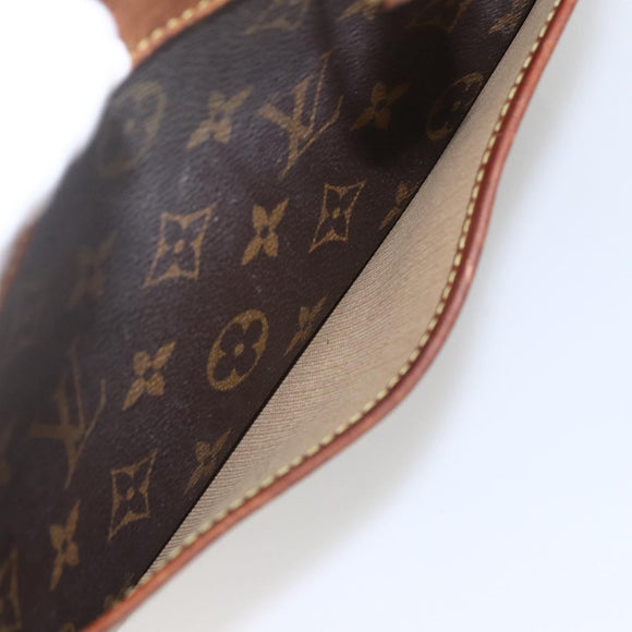 LOUIS VUITTON Monogram Trouville Hand Bag M42228 LV Auth 163069
