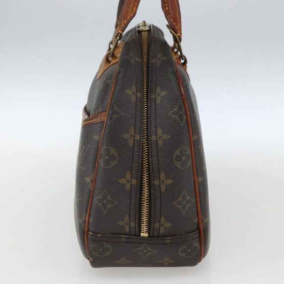 LOUIS VUITTON Monogram Trouville Hand Bag M42228 LV Auth 163069