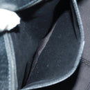 GUCCI GG Canvas Hand Bag Black Silver 113011 Auth 163073V-22