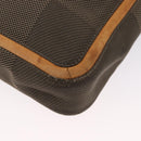 LOUIS VUITTON Damier Geant Compignon Messenger bag Khaki M93045 LV Auth 163079-8