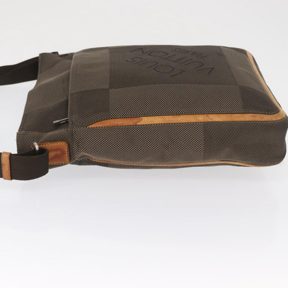 LOUIS VUITTON Damier Geant Compignon Messenger bag Khaki M93045 LV Auth 163079