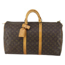 LOUIS VUITTON Monogram Keepall 50 Boston Bag M41426 LV Auth 163080-2