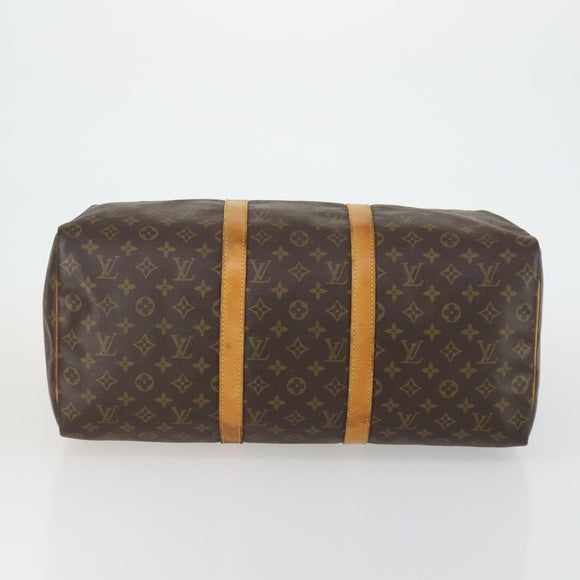 LOUIS VUITTON Monogram Keepall 50 Boston Bag M41426 LV Auth 163080