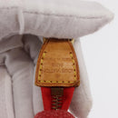 LOUIS VUITTON Antigua Cabas PM Tote Bag Canvas Rouge M40037 LV Auth 163083-17