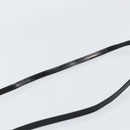 Salvatore Ferragamo Vala Shoulder Bag Patent leather Black Silver Auth 163086-14