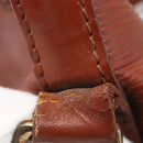 LOUIS VUITTON Epi Petit Noe Shoulder Bag Brown M44103 LV Auth 163091-13