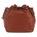 LOUIS VUITTON Epi Petit Noe Shoulder Bag Brown M44103 LV Auth 163091-14