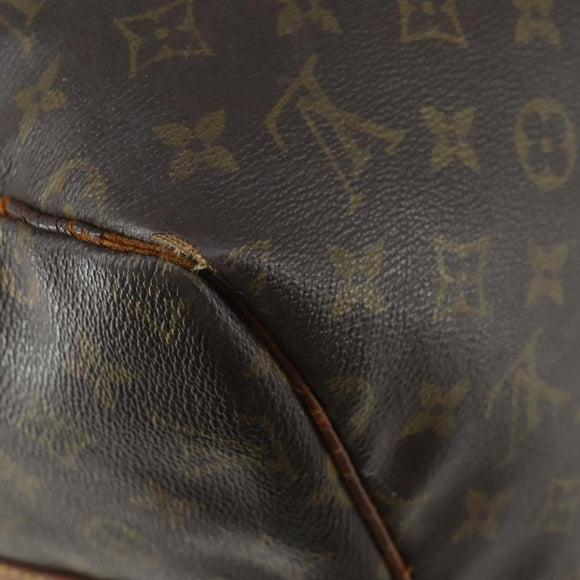 LOUIS VUITTON Monogram Keepall Bandouliere 55 Boston Bag M41414 LV Auth 163092