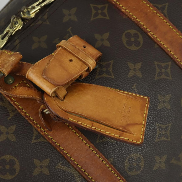 LOUIS VUITTON Monogram Keepall Bandouliere 55 Boston Bag M41414 LV Auth 163092