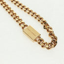 SAINT LAURENT Chain Kate Shoulder Bag Leather Blue Gold Auth 163093SAV-8