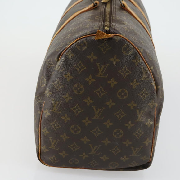 LOUIS VUITTON Monogram Keepall 50 Boston Bag M41426 LV Auth 163096