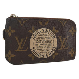 LOUIS VUITTON Monogram T & B Pochette Cle Compris M58025 LV Auth 163105