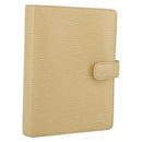LOUIS VUITTON Epi Agenda MM Day Planner Cover Vanilla R2004A LV Auth 163109-1