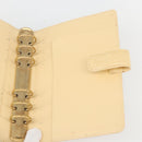 LOUIS VUITTON Epi Agenda MM Day Planner Cover Vanilla R2004A LV Auth 163109-19